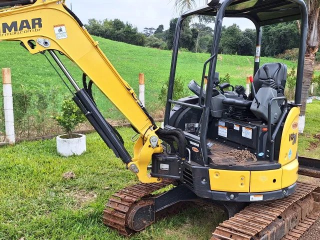 Mini Escavadeira Yanmar Vio 30 ano 2021 com 560 horas 