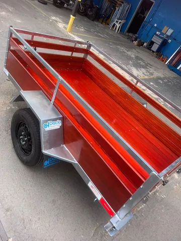 Carretinha pra carga fazendinha galvanizada 