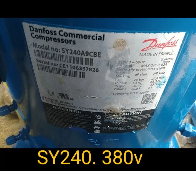 Compressor 20 Tr Compressor Danfoss SY240