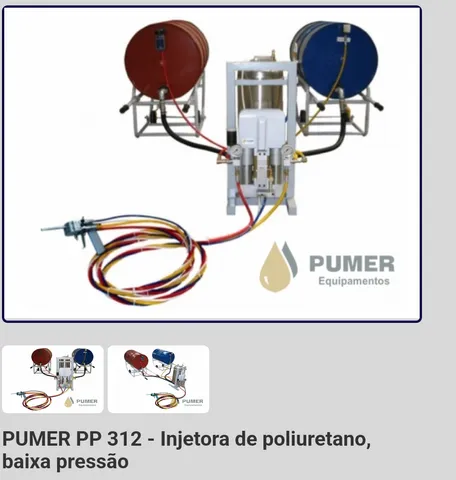 Injetora poliuretano 312