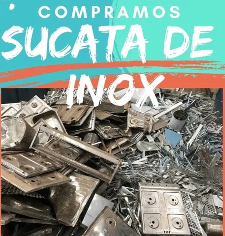 Compramos aço inox 
