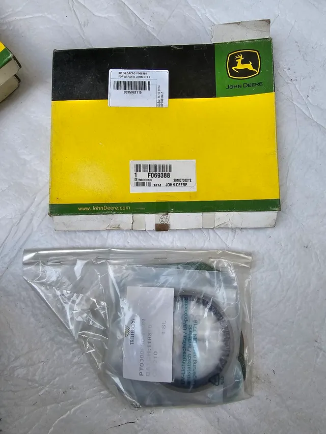 John deere harvester forwarder kit vedação cilindro freio novo original f069388