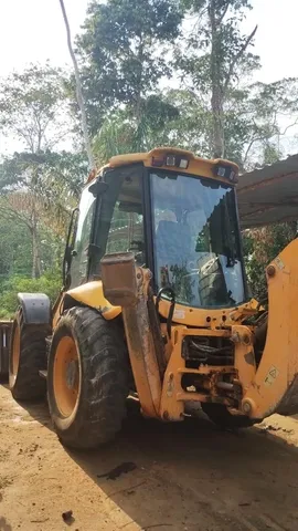 Retro escavadeira jcb 4cx 