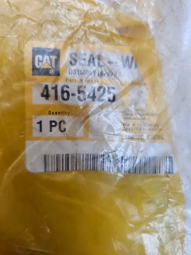 Pa carregadeira caterpillar 994 retentor cilindro novo original 4165425