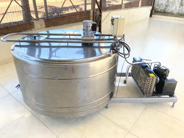 Tanque Resfriador de Leite Inox- Água- Sucos 500 litros