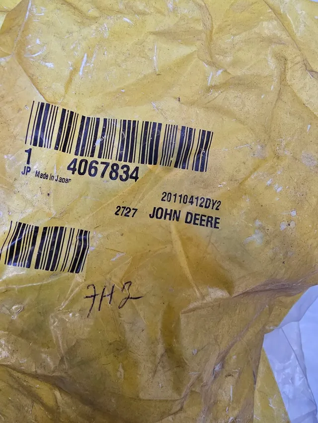Escavadeira John deere acoplamento abraçadeira tubo radiador oleo nova original 