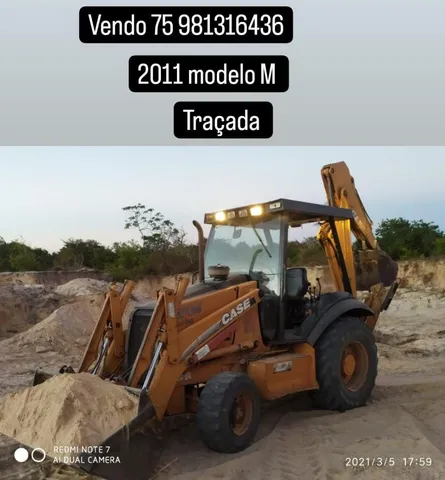 Retroescavadeira 580m