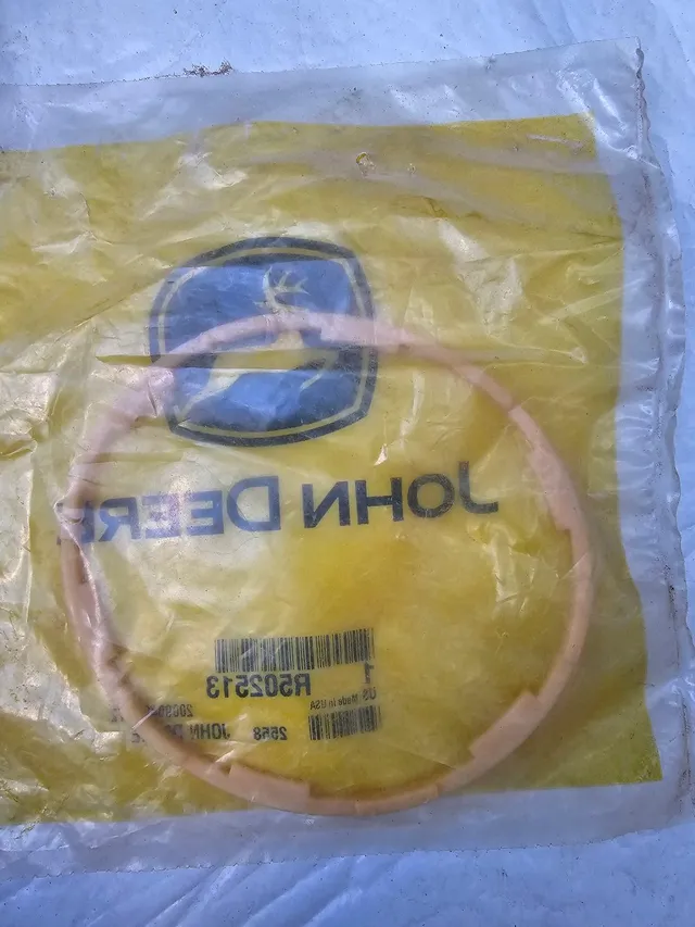John deere anel junta vedação filtro de óleo motor novo original r502513