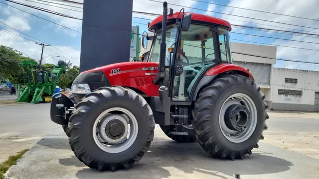 Trator case farmall 100 cabinado