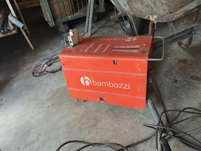 Máquina de solda Bambozzi excelente estado, NM250