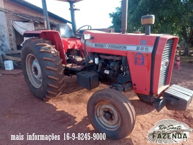 Trator Massey Ferguson Mf 265 1996