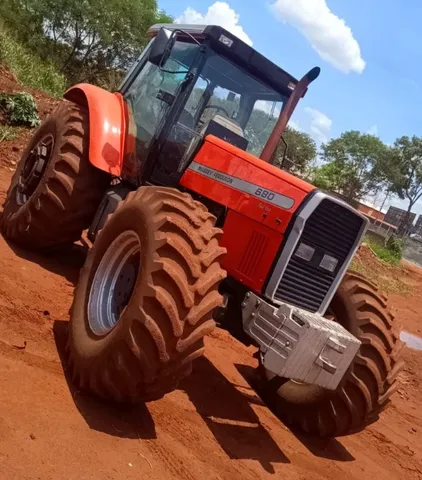 Trator Massey Ferguson 2004 Modelo 283 4x4 Gabinado Ar