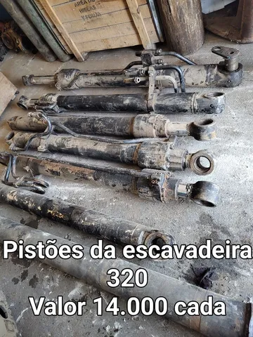 Pistão escavadeira 320
