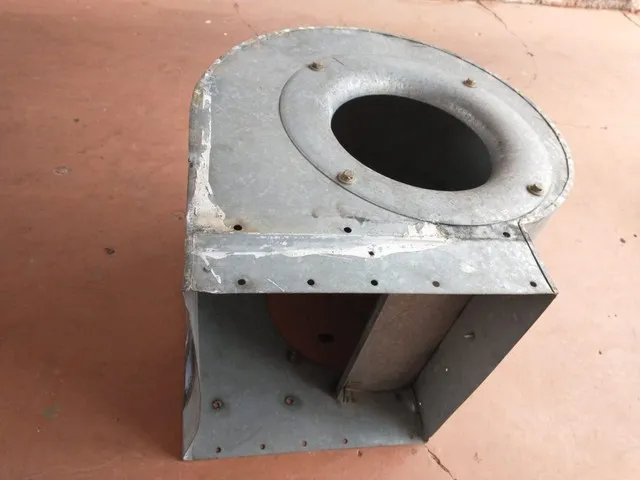 Ventilador siroco. 