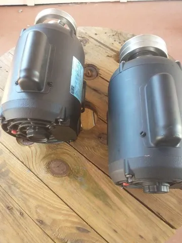 Motor elétrico monofásico para compressor de ar 10 pés.