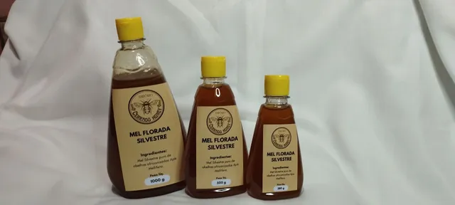 Mel Puro De Florada Silvestre - Bisnaga De 1000g.