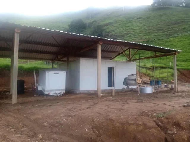 câmara frigorífico em área rural 