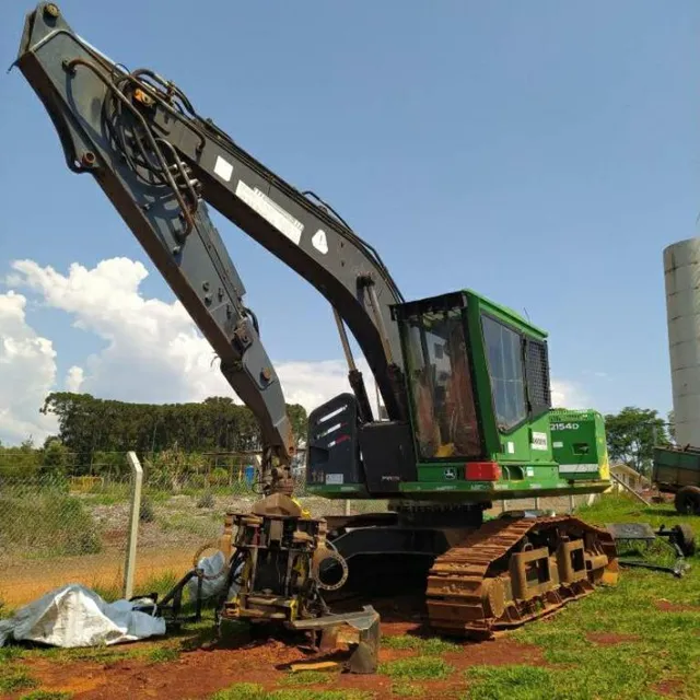 Harvester Esteira John Deere 2154D 2014 Com Cabeçote